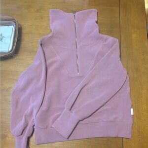 Varley ottoman vine half zip- medium